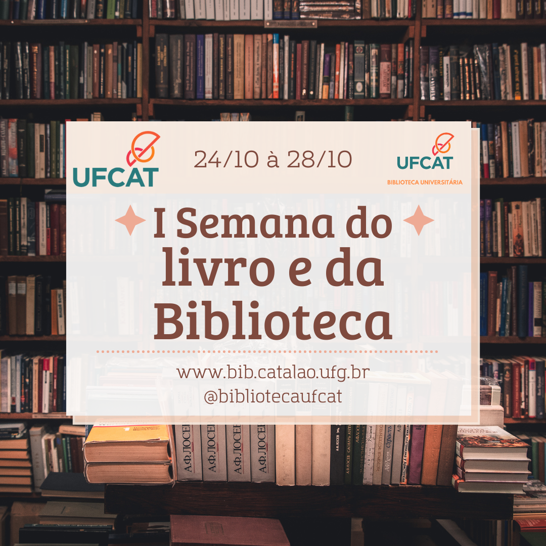 I semana do livro e da Biblioteca