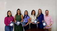 Entrega dos uniformes