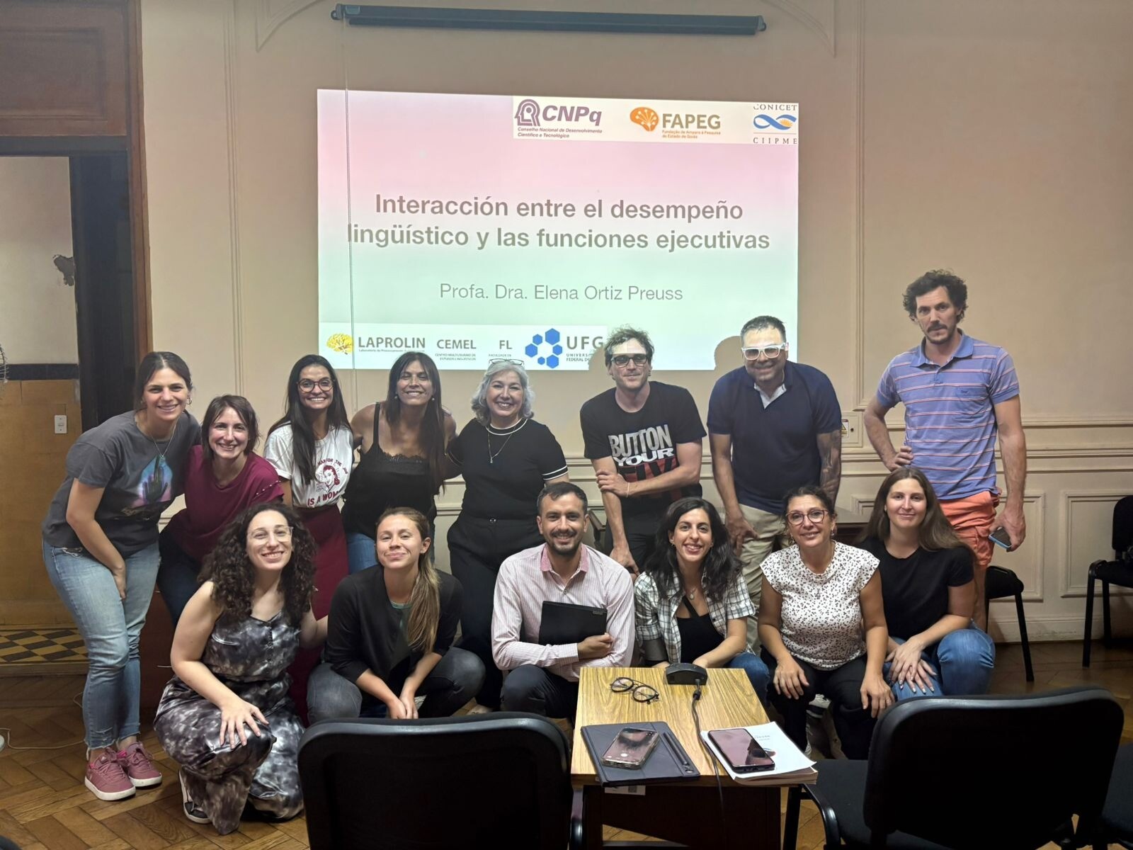 Palestra Elena Conicet