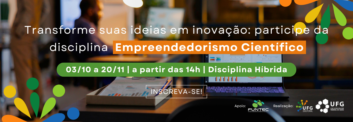 banner empreendedorismo acadêmico