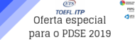Notícia PDSE TOEFL 2019