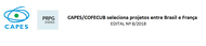 Edital CAPES Brasil e França