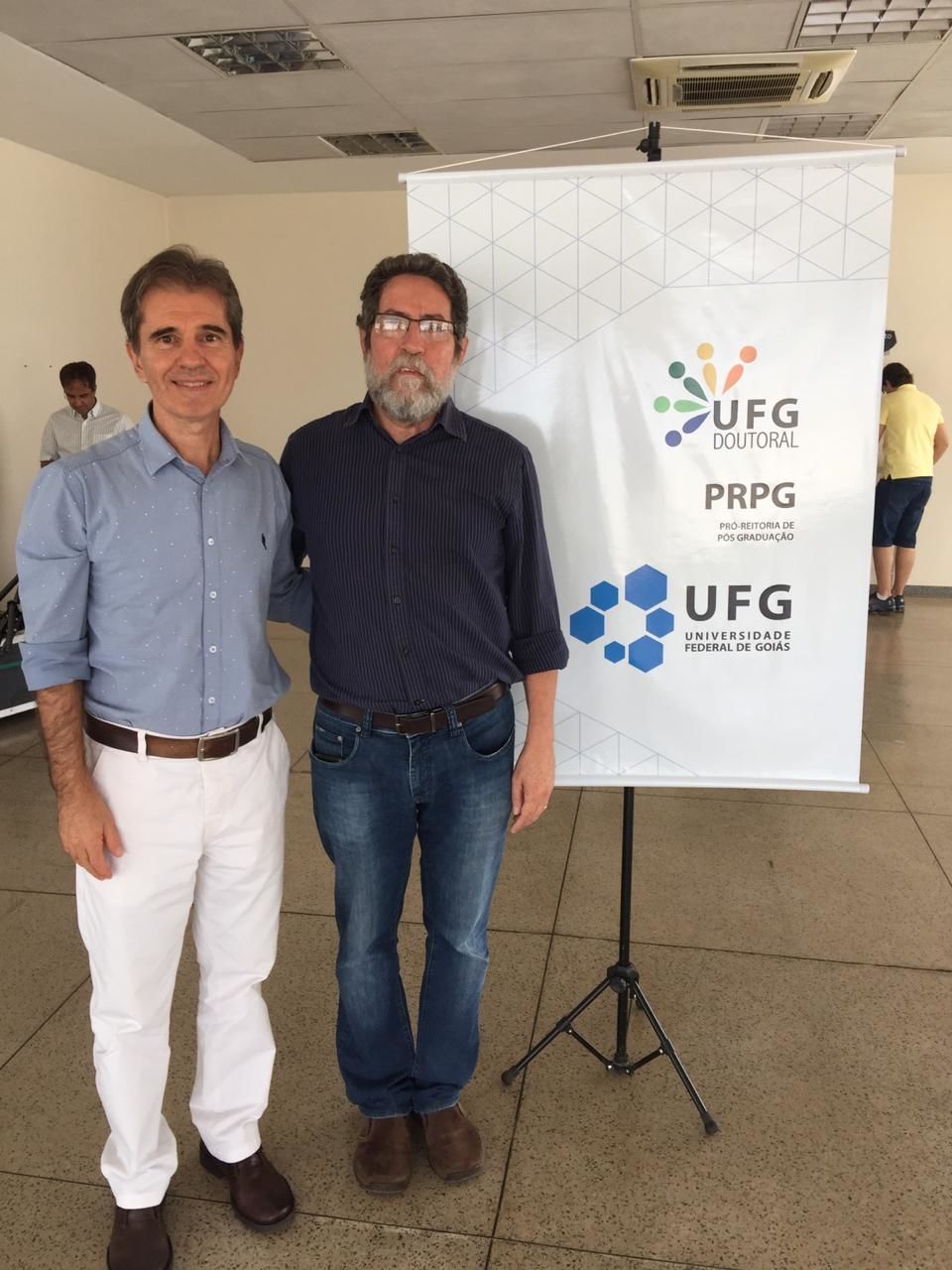 gilson volpato e prof denilson teixeira ufg