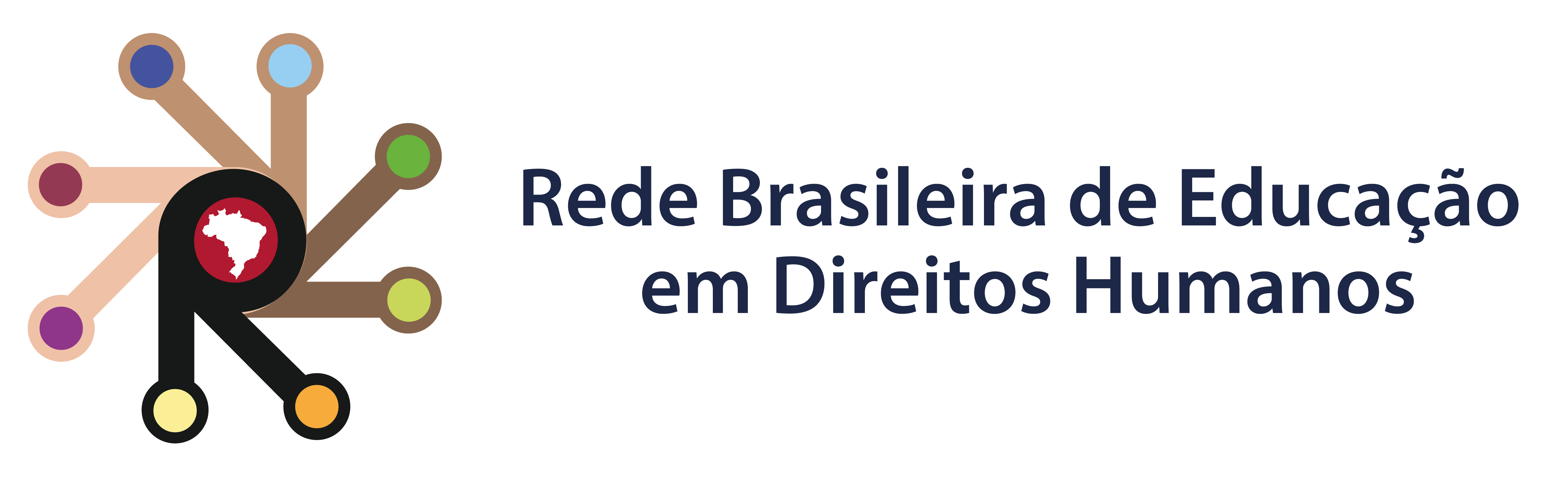 Logo da Rede Brasileira de Educação em Direitos Humanos