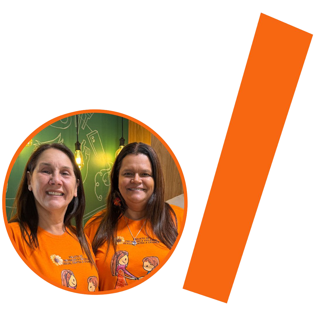 Imagem das professoras Berivalda Sachi, gestora na Secretaria de Educação de Astorga (PR), e Eliane Maio, professora da Universidade Estadual de Maringá (UEM).