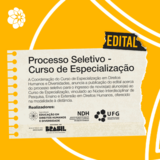 Edital Curso de Especialização em Direitos Humanos e Diversidades