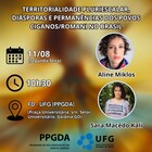 Evento PPGDA - Territorialidades pluriescalar, diásporas e 
permanências dos povos Ciganos/Romani no Brasil