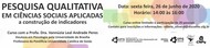 Pesquisa Qualitativa em Ciências Sociais