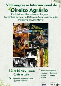 VII CONGRESSO INTERNACIONAL DE DIREITO AGRARIO