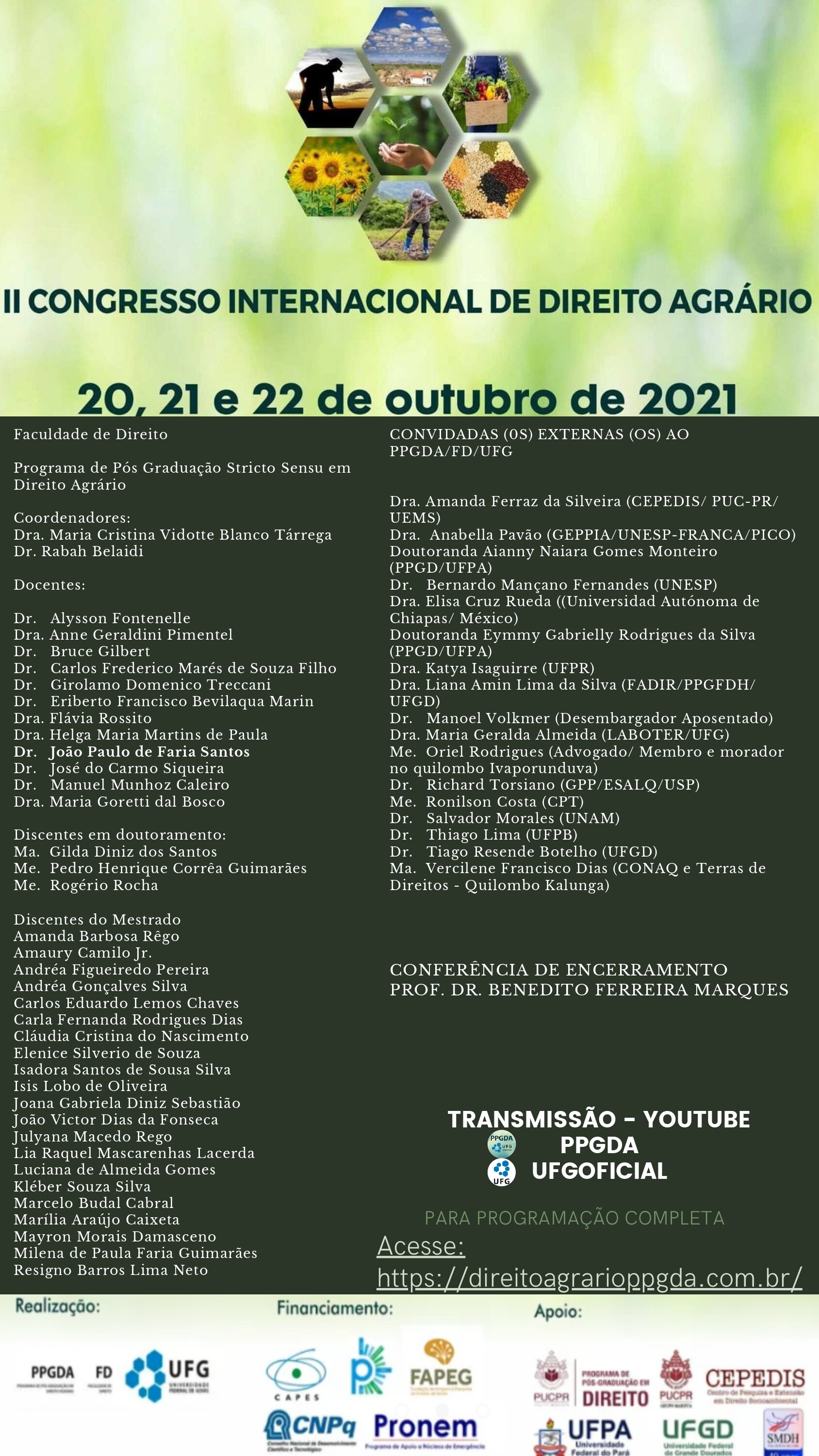 PROGRAMAÇÃO 2021 1