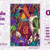 Folder de divulgação do sexto congresso internacional de direito agrário: territorialidades, transformações ecológicas e sustentabilidade.