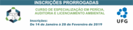 Inscrições Prorrogadas