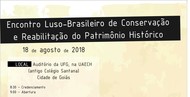 Encontro Luso-Brasileiro  de Conservação e Reabilitação do Patrimônio Histórico