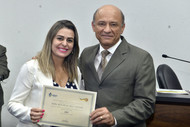 Homenagem Profa. Karla Alcione na Assembleia Legislativa