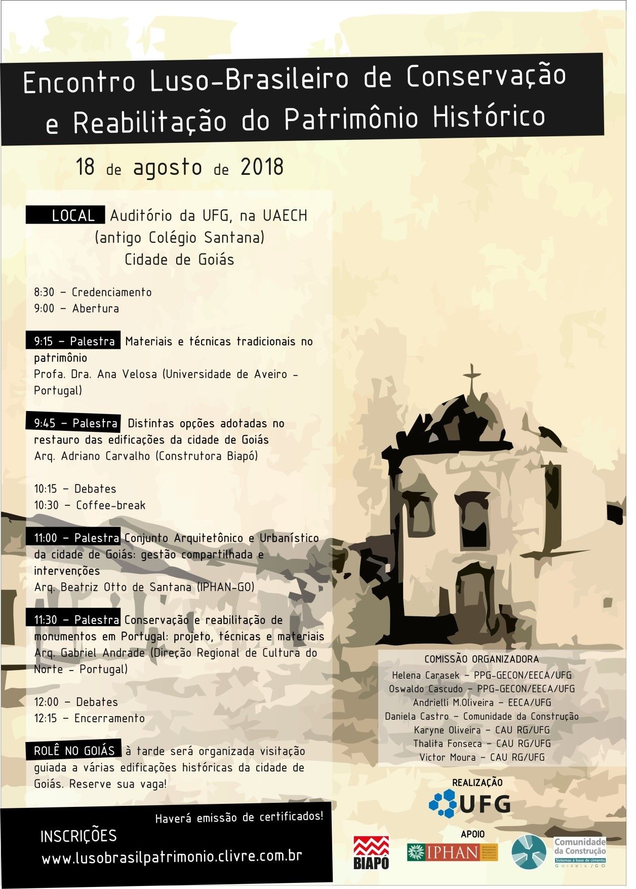 Programação - Encontro Luso-Brasileiro