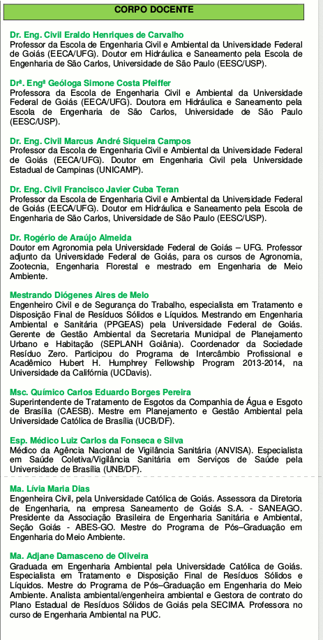 Especialização CERSOL 2017