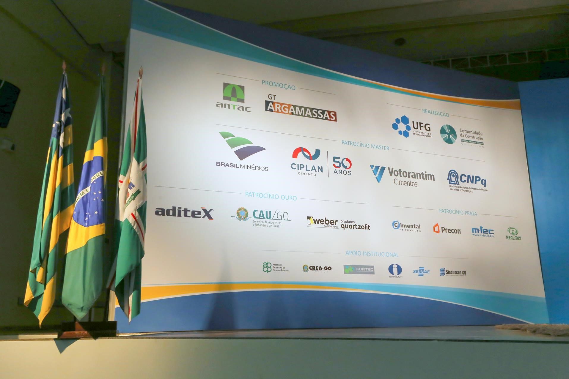 Hall de patrocinadores e apoiadores 