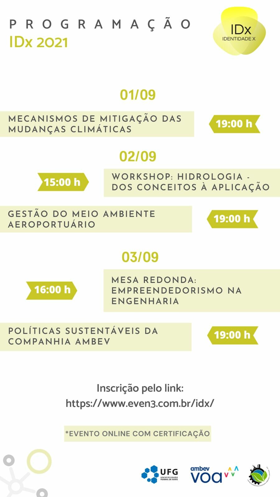 IDx programação 2