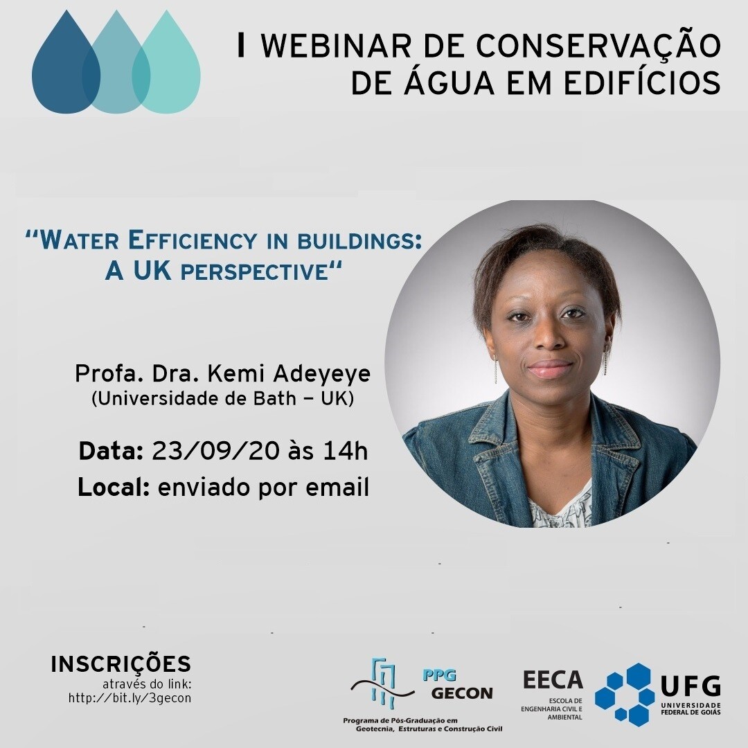 WEBINAR CONSERVAÇÃO DE AGUA