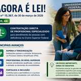 Avanços na Inclusão no Ensino Superior: Nova Lei fortalece a acessibilidade nas universidades federais