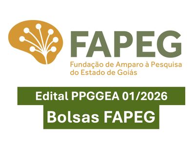 Banner Edital Bolsas FAPEG 2026