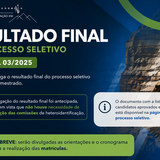 Banner Resultado Final Edital 03-2025