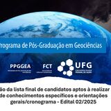 Divulgação Lista final de candidatos e orientações prova