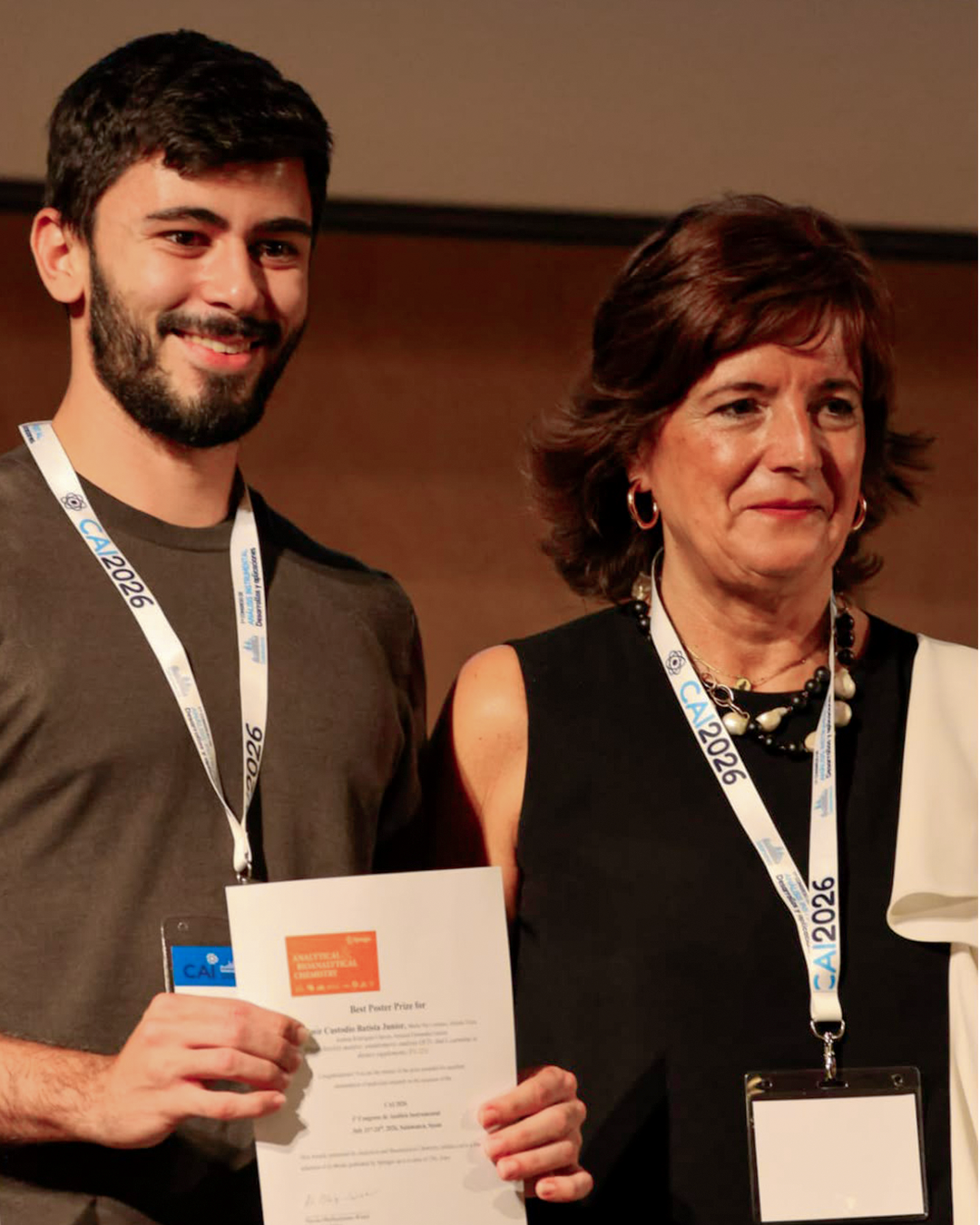 premio Best Poster Prize almir