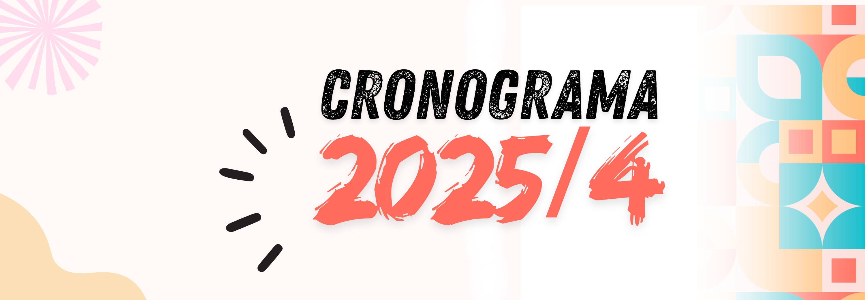 Banner Cronograma PGD 2025/4