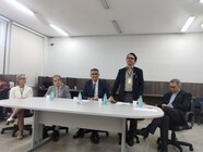 Professores da FM tomam posse como coordenador e vice-coordenador do Programa de Pós-Graduação em Ciências da Saúde para o biênio 2026-2028