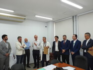 Professor Mário Silva Approbato é homenageado pelo Conselho Diretor da FM