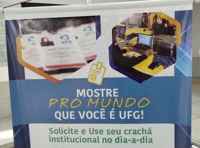 FM chama a atenção para a importância do uso do crachá institucional