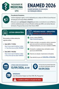 ENAMED 2006 - Exame é obrigatório para alunos de Medicina a partir do 4º Ano