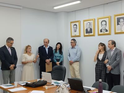 Homenagem ao professor Nabim Chater