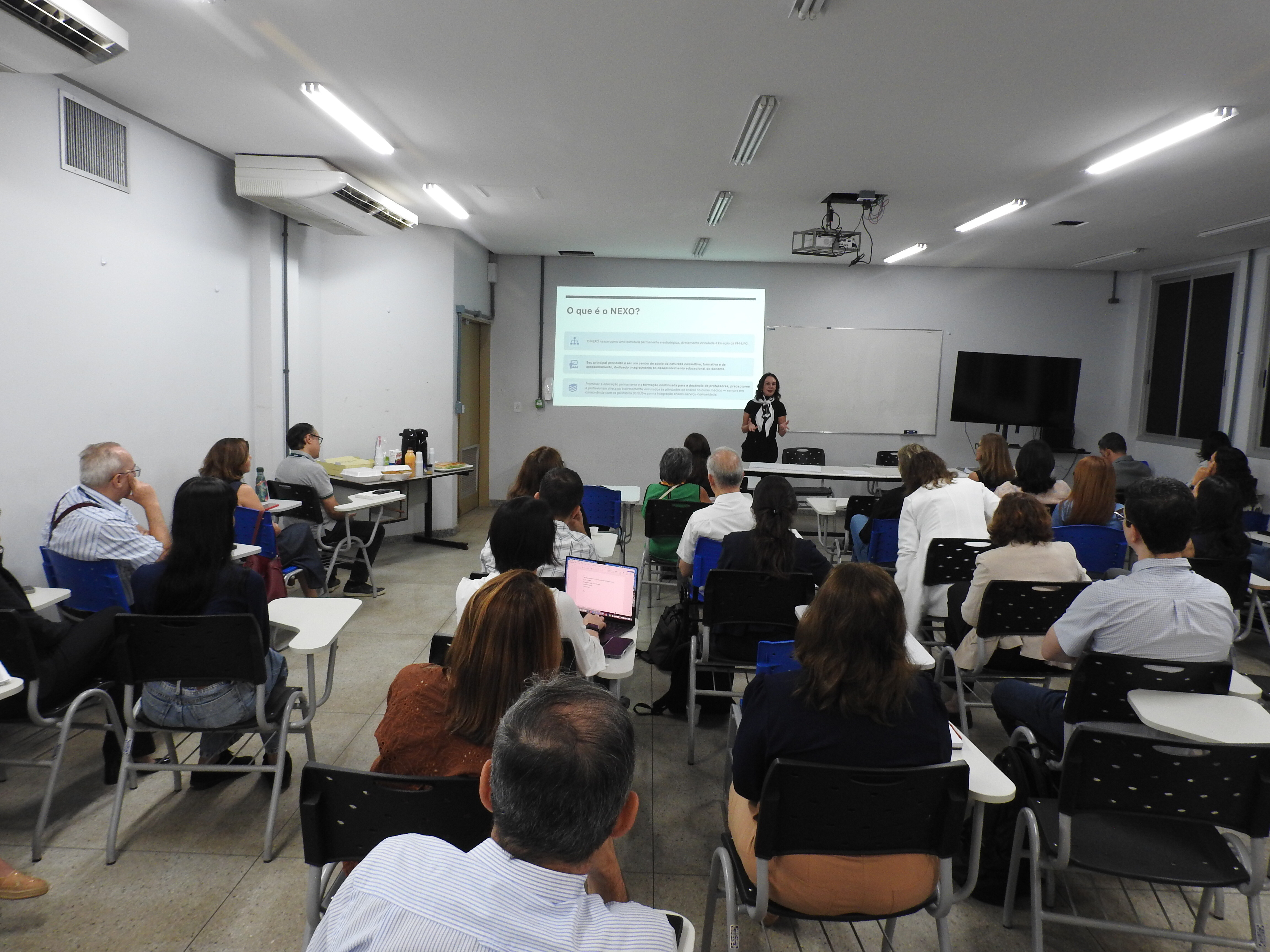 Nasce o NEXO - Núcleo de Experiência e Orientação Docente, da Faculdade de Medicina da UFG
