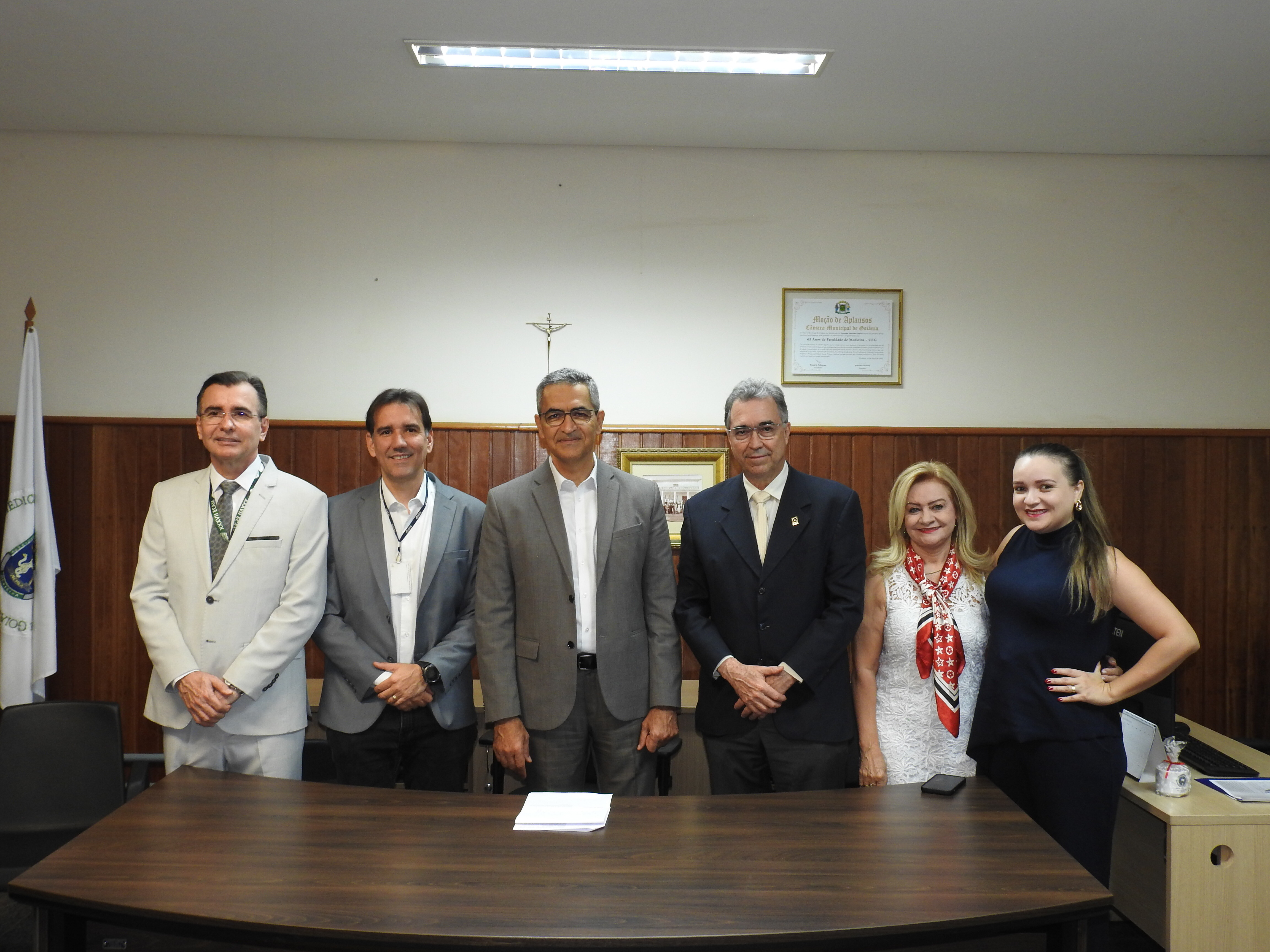 Faculdade de Medicina realiza recondução de posse de chefia do Departamento de Ginecologia e Obstetrícia 