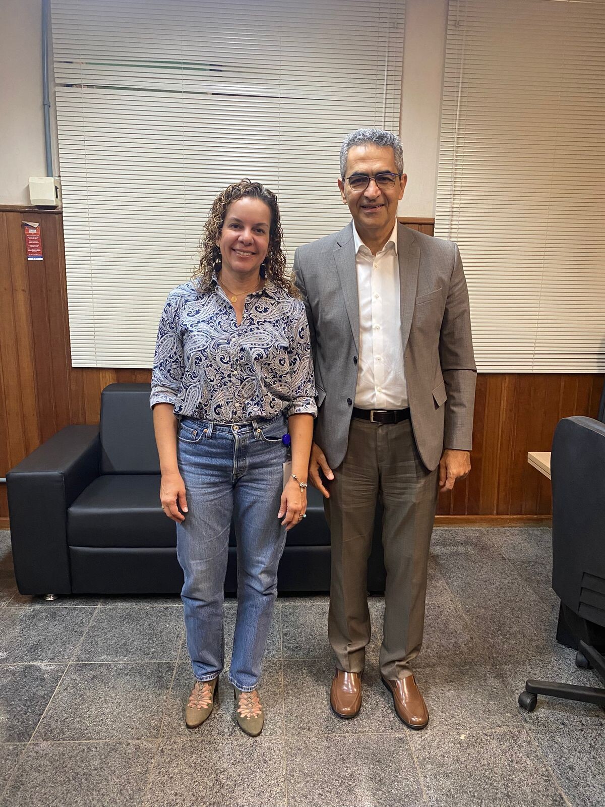 Faculdade de Medicina recebe nova diretora do Instituto Verbena, professora Rosângela de Oliveira Alves