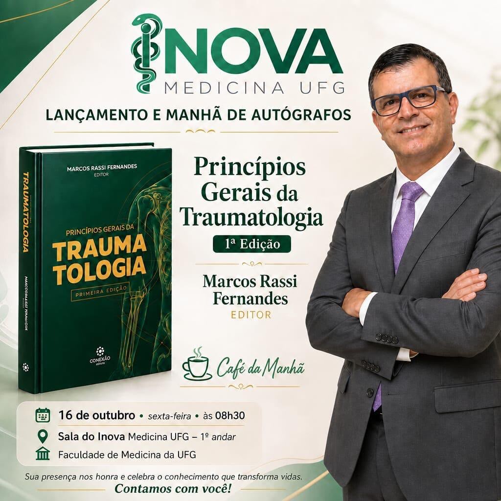 Professor da FM lançará livro com manhã de autógrafos nesta sexta-feira (18/10), na sala do Inova Medicina