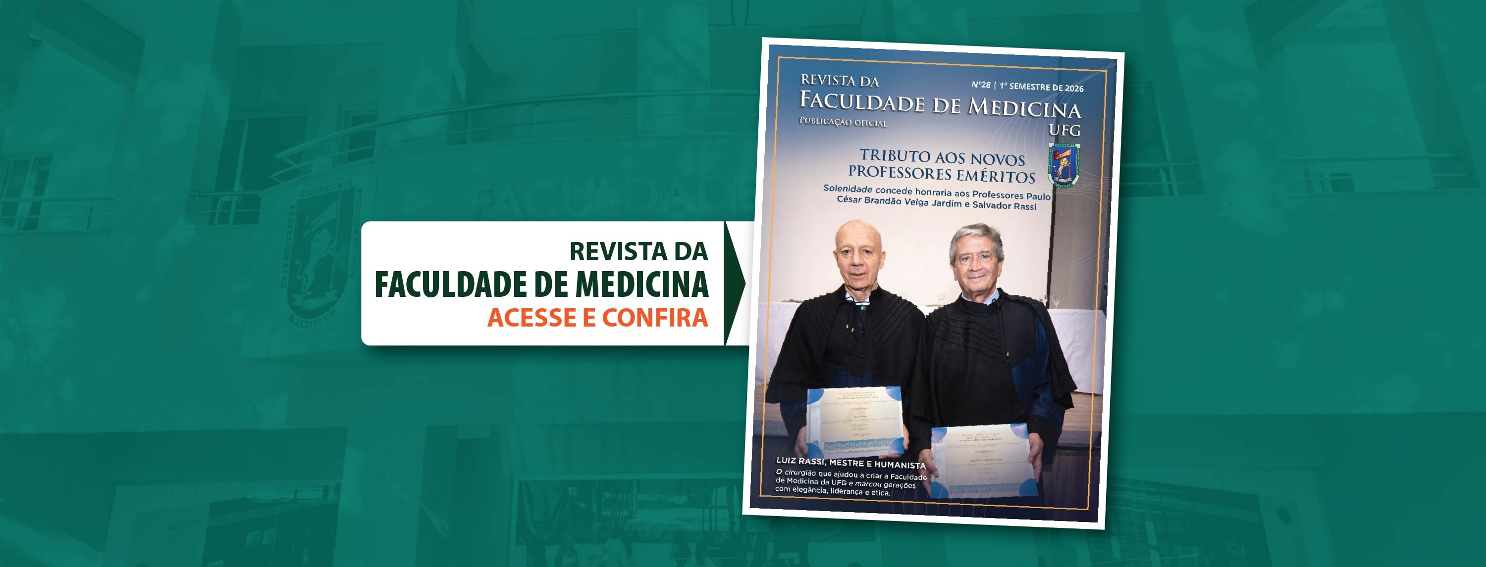 Tributo aos Novos Professores Eméritos
