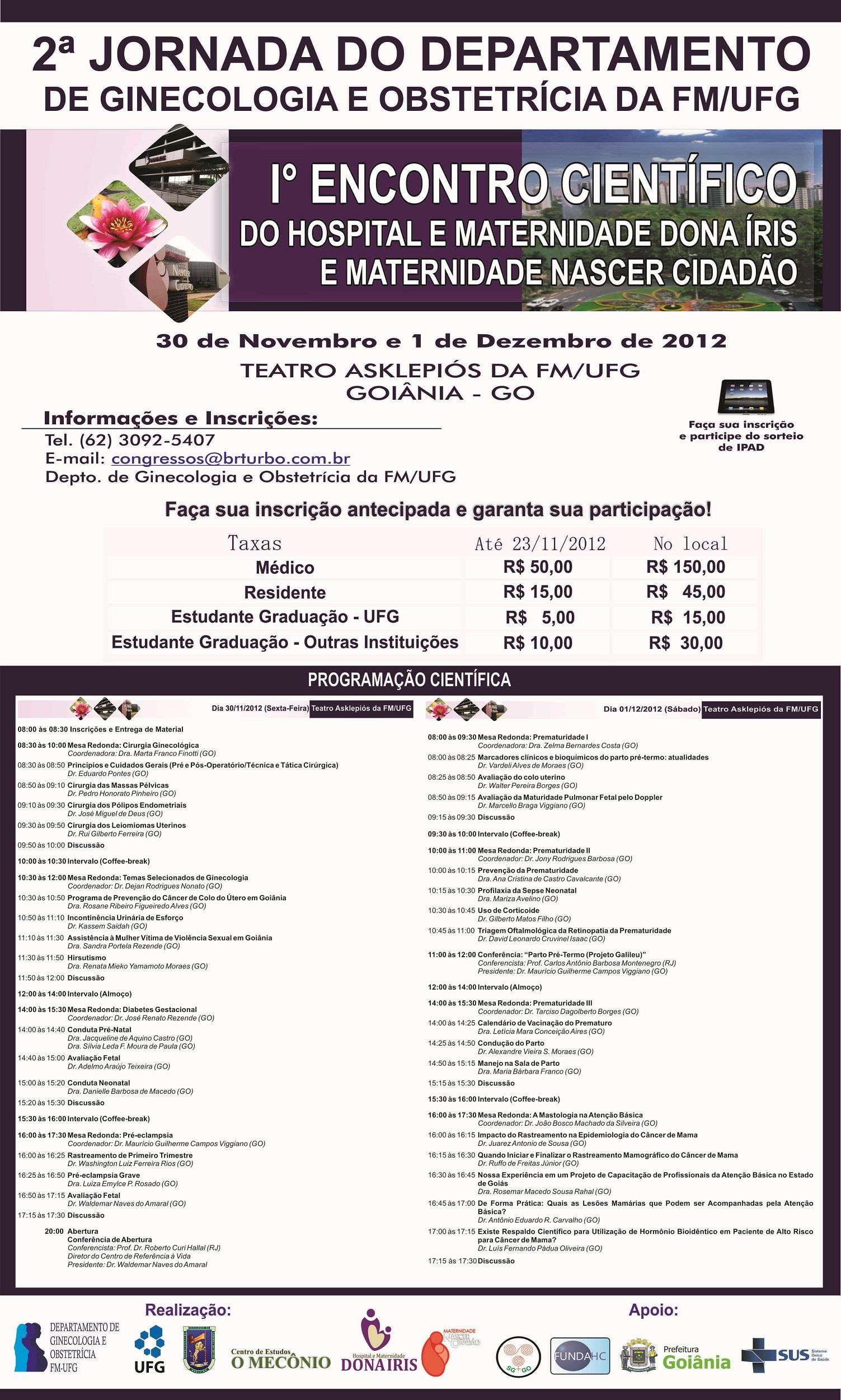 Folder - 2ª Jornada Gineco