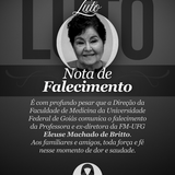 Nota de pesar Professora Eleuse