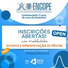 Inscrições abertas