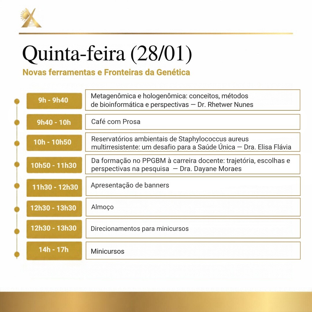 Programação dia 28