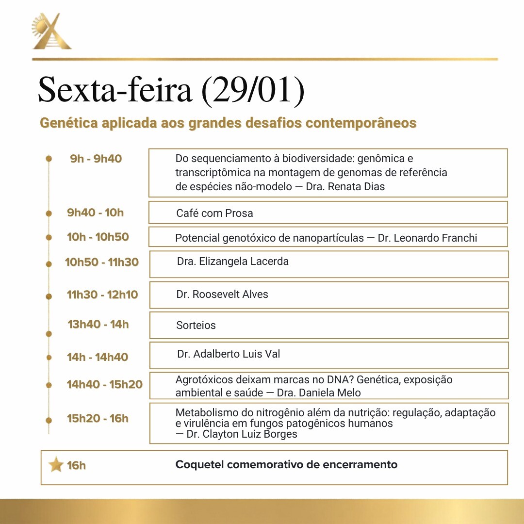 Programação dia 29