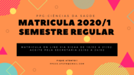 MATRICULA - SEMESTRE REGULAR 2021/1