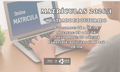 Matrícula 2026/1
