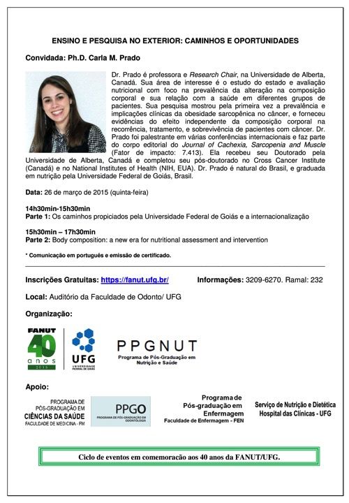 Evento FANUT