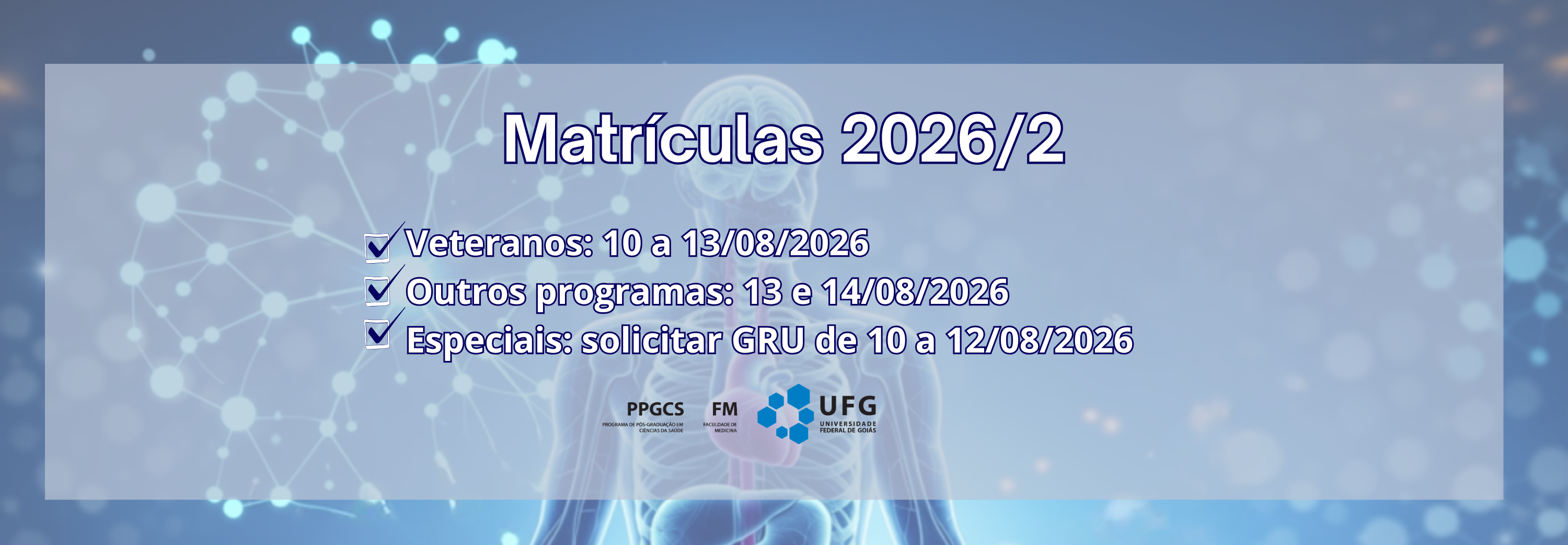 Matrículas 20262