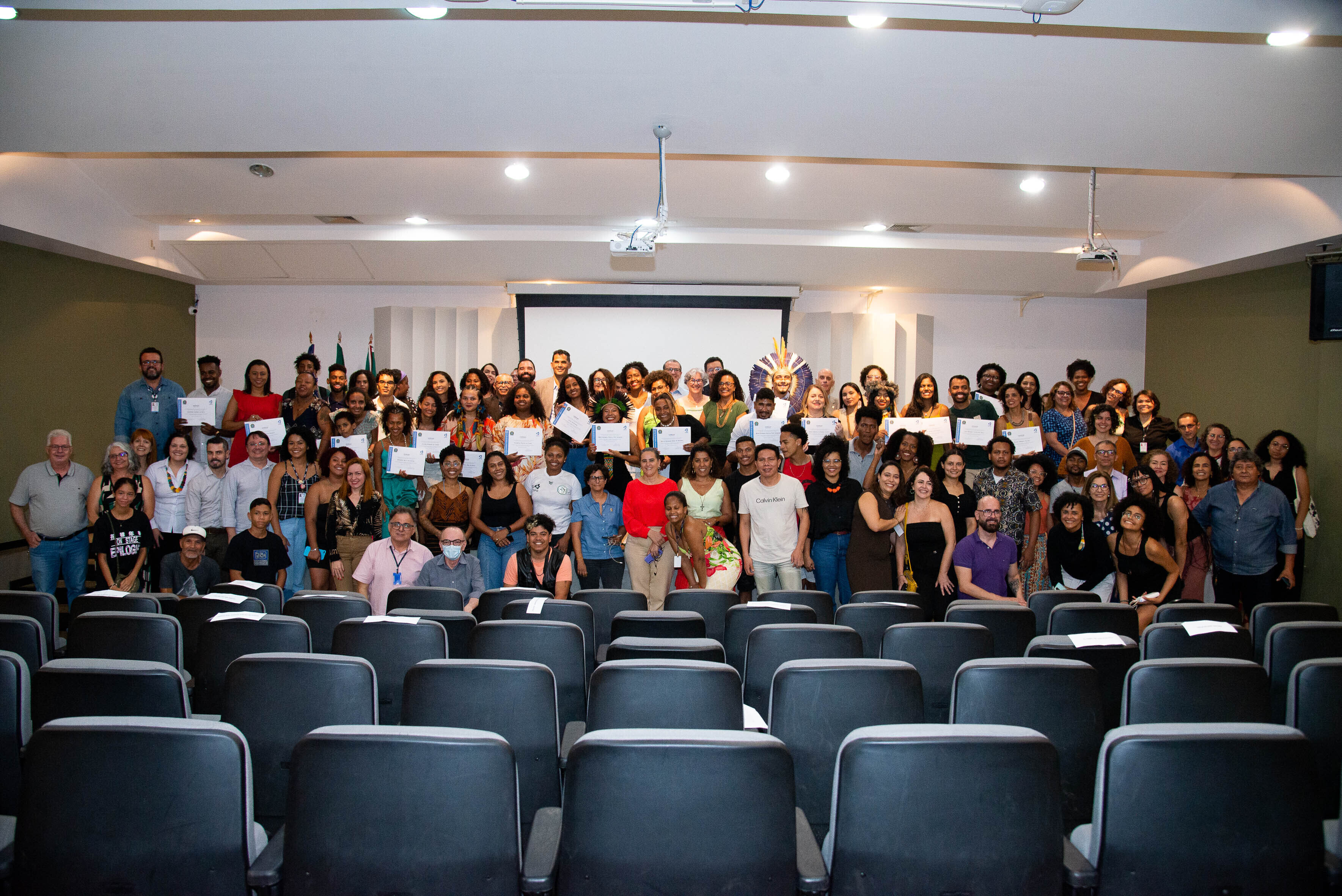 Participantes do evento de 15 anos do UFGInclui: ações afirmativas na Universidade são anteriores à Lei de Cotas