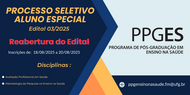 Reabertura Edital 03/2025-banner